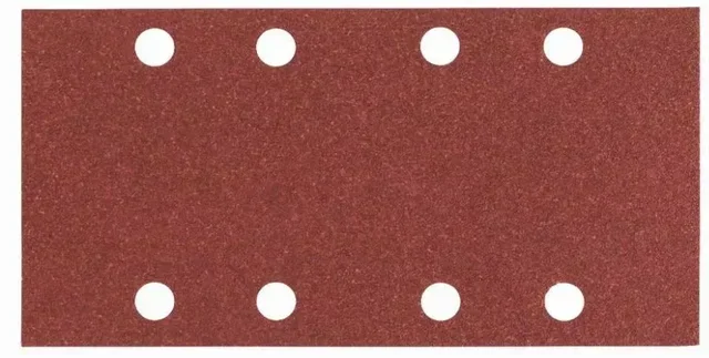 10 Fogli Abrasivi Bosch Expert 93x230 mm Grana 80 Legno
