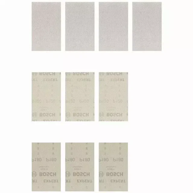 Abrasifs réticulés Bosch Expert M480 80x133 mm - Boîte de 10