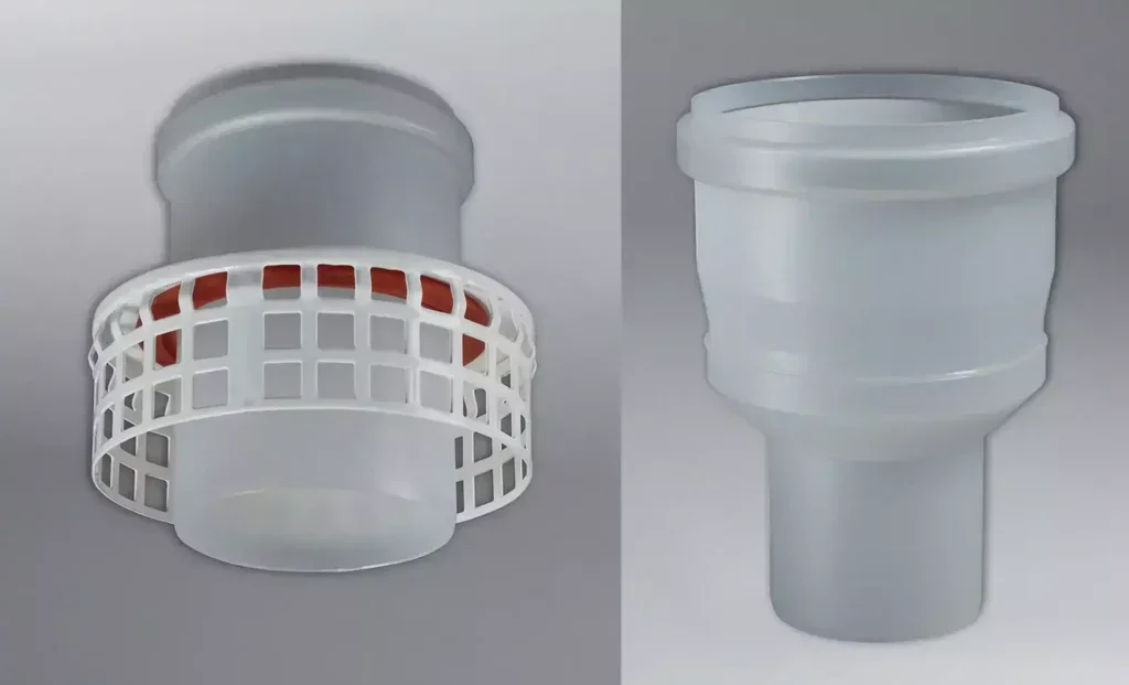 Perfinox B23 Atlantic Double Wall Chimney Flue Adapter Ø80/125mm 570100