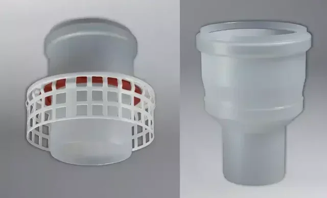 Perfinox B23P Double Wall Chimney Flue Adapter 80/110 mm Atlantic