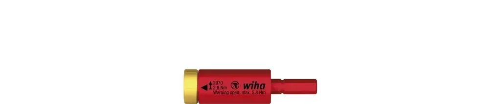 Adattatore dinamometrico WIHA easyTorque 41341 per cacciaviti elettrici isolati 1000V