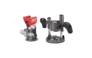 Rebajadora Milwaukee M18 FTR8-0X 18V sin batería Ø 6-8 mm