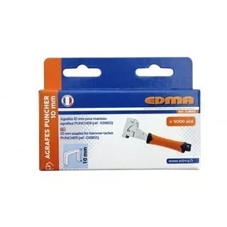 Hammer Tacker PUNCHER LONG 10mm Box 5000 Units Professional Fastening