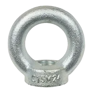 Weiblicher Ringöse LEVAC Ø8mm DIN 582 WLL 140kg Verzinkter Stahl Referenz 5026BG