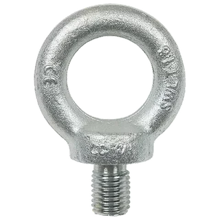 Anneau de levage mâle LEVAC DIN 580 Ø12mm CMU 340kg acier galvanisé réf 5025DG