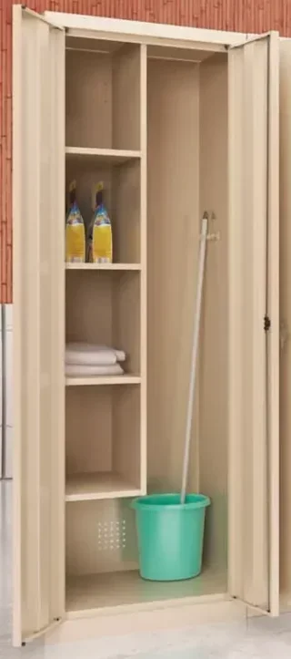 Armoire métallique AKAZE 2 portes 60x50x180 cm rangement entretien