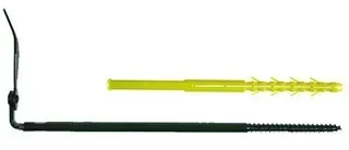 ING FIXATIONS 320mm fermapersiana nero per isolamento esterno 60-150mm