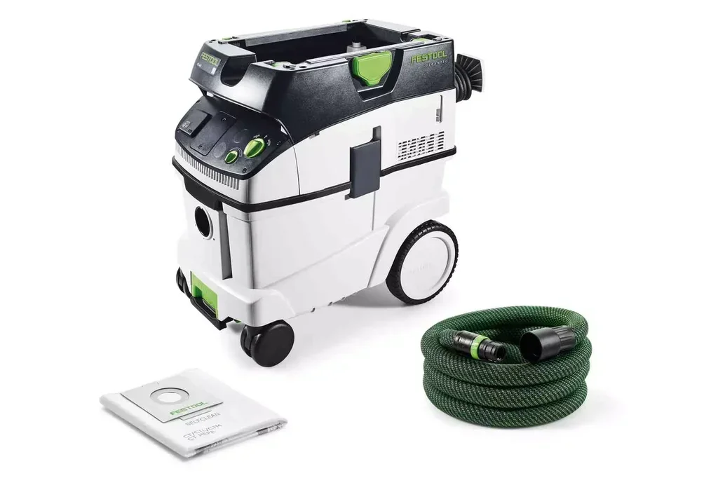 Aspiratore da Cantiere Festool CTL 36 E CLEANTEC 36L Classe L Professionale Aspirapolvere Industriale