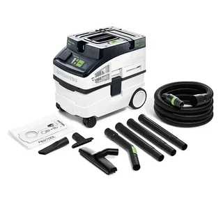 Aspirateur eau et poussière Festool CT 15 E-Set 1200W 10L compact professionnel