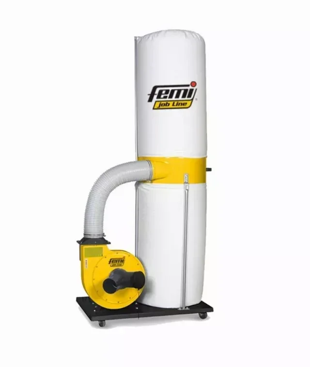 Aspiratore Industriale 160L 1500W DC351 Plus FEMI - Aspirazione Trucioli Falegnameria