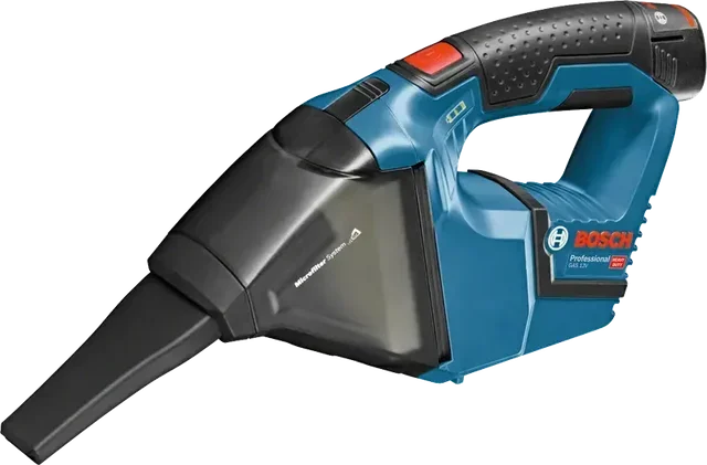 Aspirapolvere senza fili Bosch GAS 12V - 2 batterie 2,5Ah e accessori