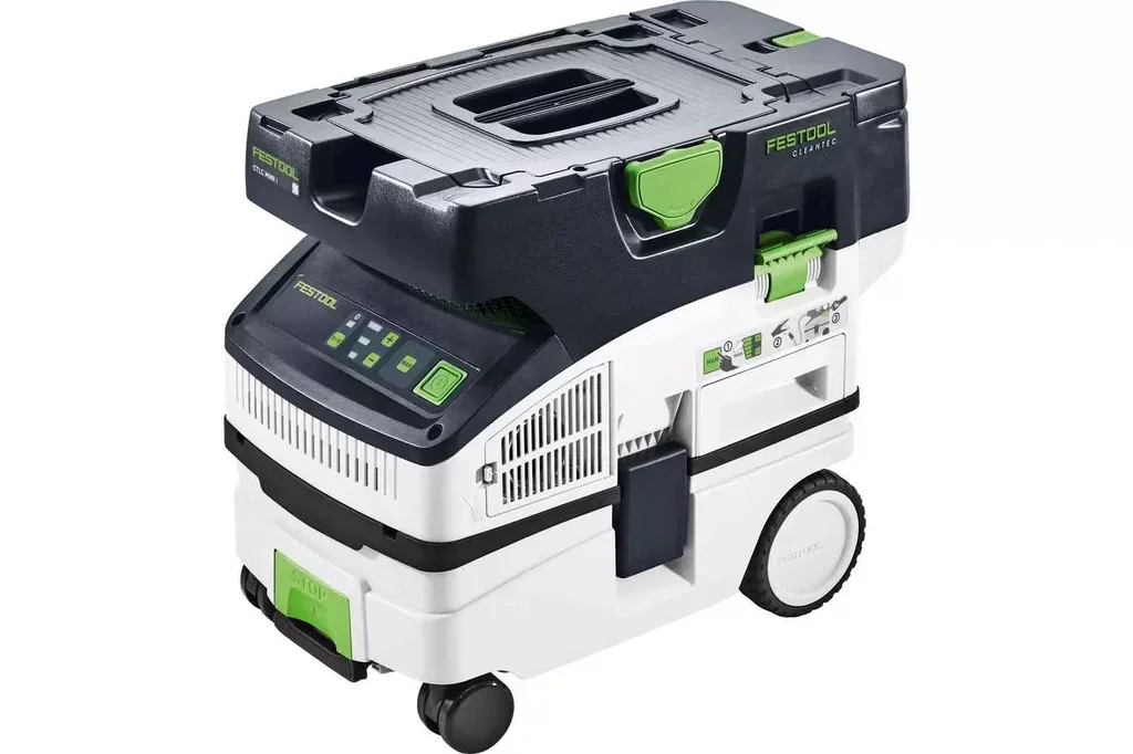 Aspirapolvere Senza Fili Festool CTLC MINI I-Plus 36V con 4 Batterie 5.0 Ah e Accessori
