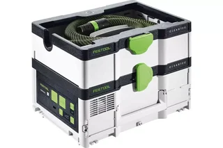 Aspirapolvere Senza Fili Festool CLEANTEC CTLC SYS HPC 4.0 I-Plus - 4 Batterie 18V 4.0Ah, Caricabatterie, Accessori e Systainer - Rif. 576944
