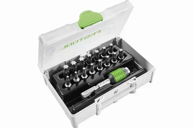 Festool SYS3 XXS CE-TX BHS 60 Screwdriver Bit Set Torx Wood Metal Plastic
