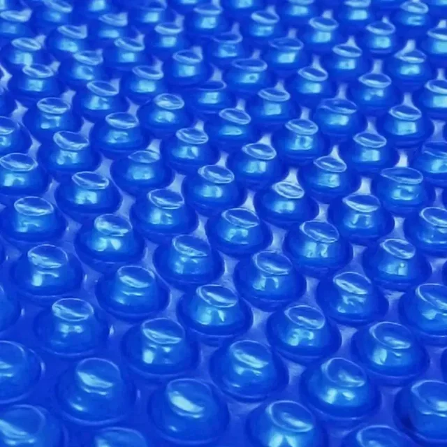 Blaues 400 Mikron Solarfolie mit CID-700 Rand für Schwimmbad