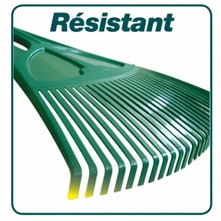 Rastrello per prato Leborgne 27 denti 65cm manico in legno PEFC