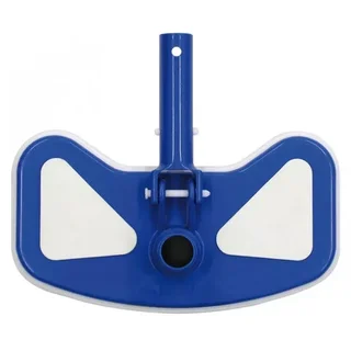 Spazzola per piscina mezzaluna trasparente con zavorra KOKIDO KOK-400-8605 per piscine in cemento