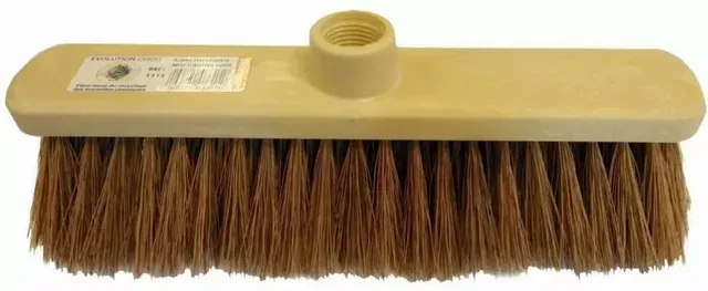 Testa di scopa in cocco 29 cm MERCIER senza manico - Fibra PET riciclata