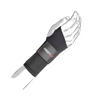 Tutore Supporto Polso Mano Kneetek Nero Tendinite Tenosinovite