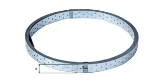 Bande perforée galvanisée 40x1.5mm 50m Alberts 339852