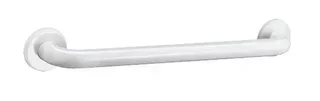 Basic DELABIE straight grab bar 300 mm white Ø32 mm disabled access