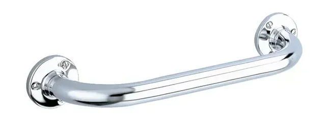 Barre d'appui PMR inox Ø25mm 300mm DELABIE Série 530 fixation 3 trous