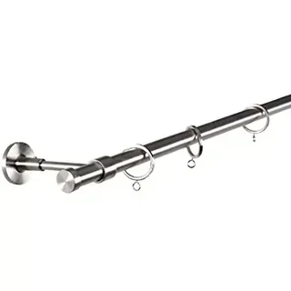 Tringle double 1500 mm aluminium 9006 ALMA 2800150017