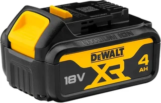 Batterie DEWALT 18V 4Ah XR Li-Ion DCB182-XJ pour outils électroportatifs