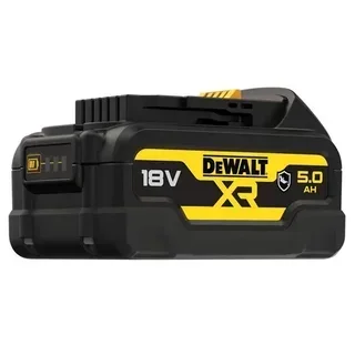 Batteria DEWALT XR 18V 5Ah DCB184G-XJ con indicatore di carica e rivestimento GFN