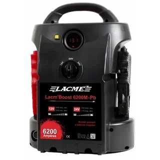 Batterie booster LACME Lac'Boost 6200M-PB 12V/24V 6200A démarrage véhicule
