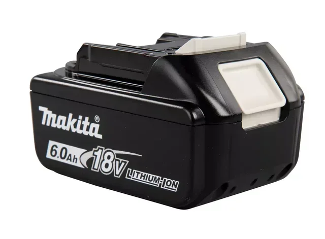Batteria Makita 18V 6Ah LXT BL1860B al litio-ion con indicatore di carica