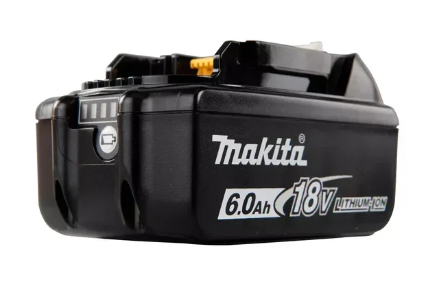 Batteria Makita 18V 6Ah LXT BL1860B al litio-ion con indicatore di carica