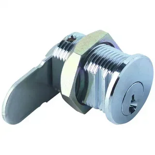 Serrure batteuse boîte aux lettres PTT Thirard 28301 came droite laiton chromé 2 clés