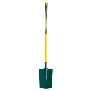 LEBORGNE Novagrip 28 cm Garden Spade with Step Edge and 100 cm Apple Wood Handle