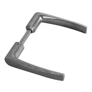 Spagnoletta in Alluminio Coppia 1166 7x80 DUVAL BILCOCQ per Serratura da Applicare