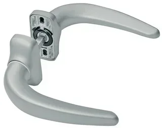 Braccio doppio Horus Midi FAPIM alluminio grigio 8 mm - 2053I