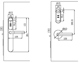 Cierrapuertas Smartair IClass JPM cuadrado 7mm intereje 70mm automático