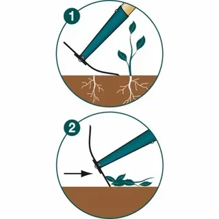 Azada de jardín Naturovert 16 cm mango de madera PEFC LEBORGNE 467021