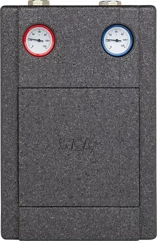 Gruppo di sicurezza Ariston per scaldabagno 25A/60A DN32 con circolatore e valvola termostatica - Ref. 2072136