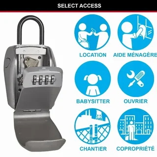 Boîte à clés sécurisée Master Lock 5414D anse renforcée