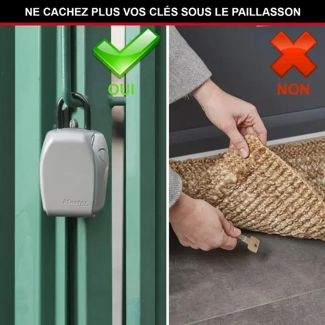 Boîte à clés sécurisée Master Lock 5414D anse renforcée