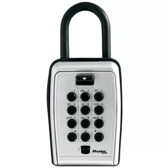Boîte à clés sécurisée Master Lock 5422EURD combinaison boutons poussoirs anse murale aluminium