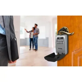 Boîte à clés sécurisée Master Lock 5420EURD murale à code 4 chiffres étanche aluminium