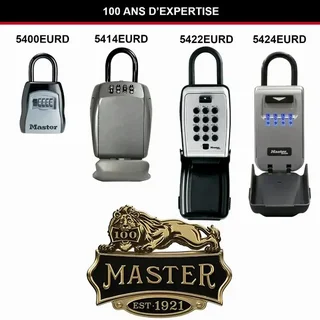 Boîte à clés sécurisée MASTER LOCK 5400EURD à combinaison avec anse