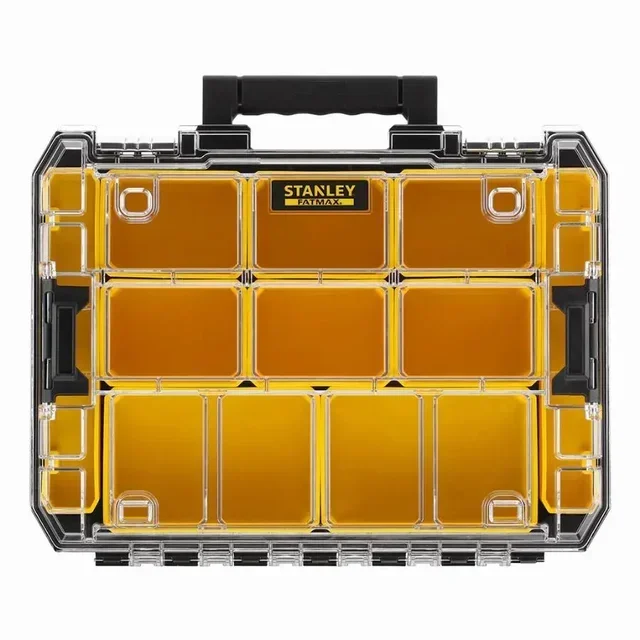 STANLEY FatMax Prostack TSTAK 7,8L Werkzeugkoffer mit 10 herausnehmbaren Fächern