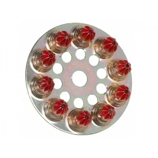 Caja 10 cargas de pólvora 6.3/10 rojo SPIT 011658