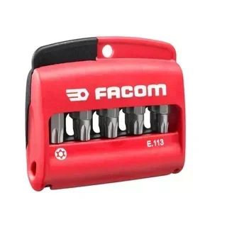 FACOM E.113PB Resistorx Screwdriver Bit Set 10 Pieces