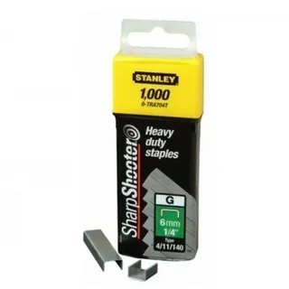 Boîte 1000 agrafes 8mm type G 4/11/140 pour agrafeuse TR250