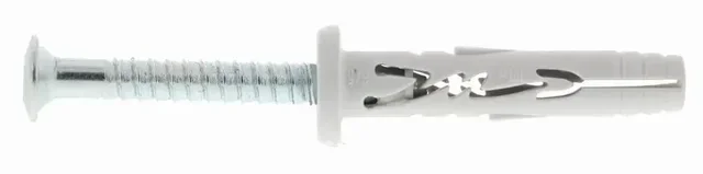 Caja 200 tacos de golpe HIT M SPIT 5x25 mm brida plana anclaje expansión fijación