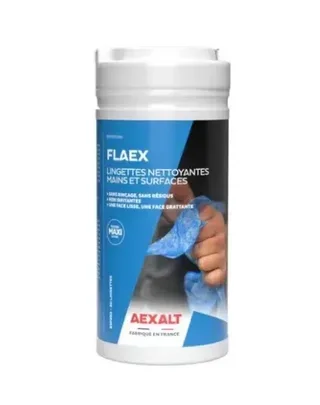 Boîte 80 lingettes nettoyantes mains surfaces FLAEX AEXALT ESP883